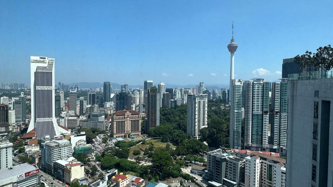 Skyline View In Bukit Bintang The Robertson 42F Apartment Kuala Lumpur Ngoại thất bức ảnh