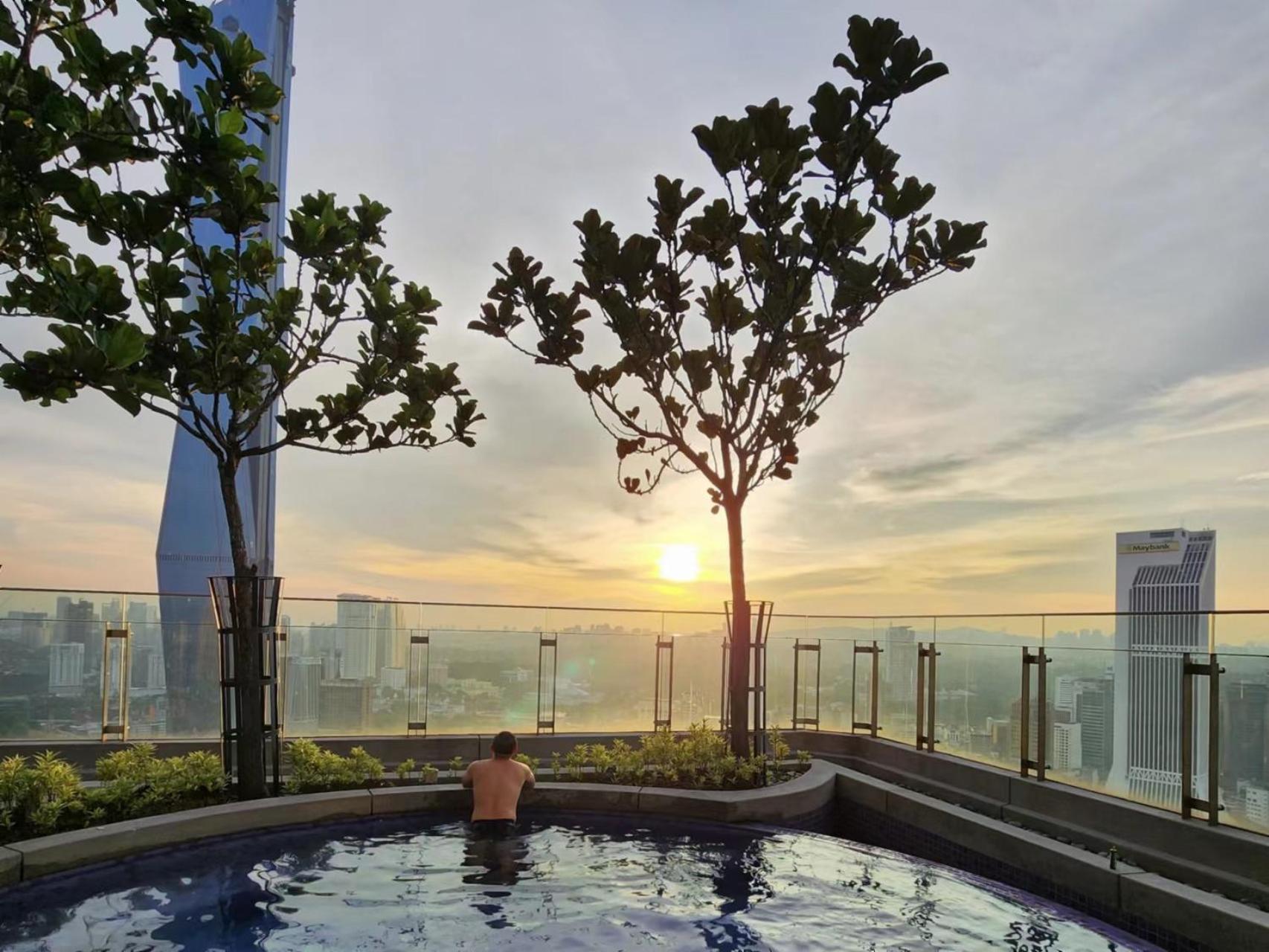 Skyline View In Bukit Bintang The Robertson 42F Apartment Kuala Lumpur Ngoại thất bức ảnh