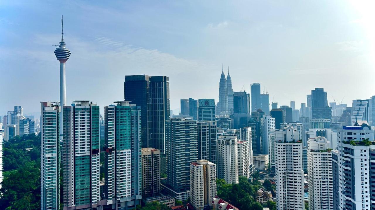 Skyline View In Bukit Bintang The Robertson 42F Apartment Kuala Lumpur Ngoại thất bức ảnh
