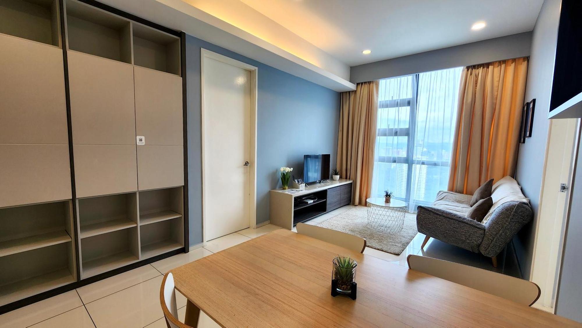 Skyline View In Bukit Bintang The Robertson 42F Apartment Kuala Lumpur Ngoại thất bức ảnh
