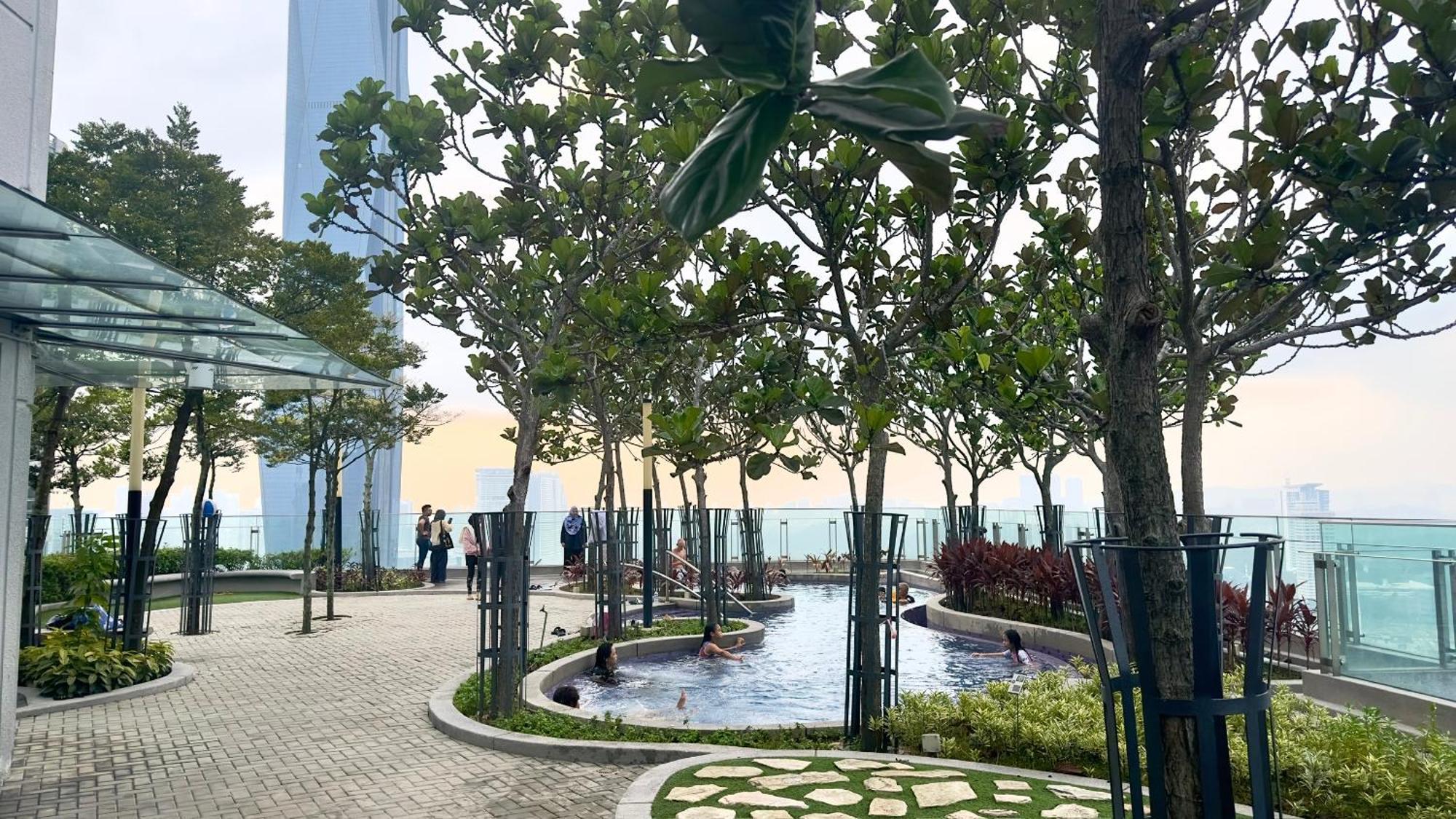 Skyline View In Bukit Bintang The Robertson 42F Apartment Kuala Lumpur Ngoại thất bức ảnh